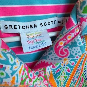 Gretchen Scott Designs Vibrant Multicolor DRESS- Women’s Small